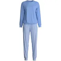 Calida Pyjama sininen / valkoinen