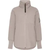Didriksons Women's Ronja Full Zip Ash Brown Välikerrospuserot 46