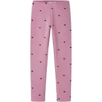 Name it Nkfdavina Aop Swe Legging Bru Noos - Pink - 158
