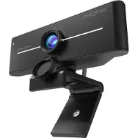 Creative Labs Live! Cam Sync 4K, UHD-verkkokamera vastavalokorjaimella, musta