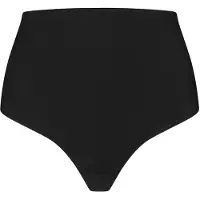 Bye Bra Sculpting Mid Waist Thong - Black - L