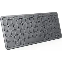 Lenovo KB331U - Näppäimistö - usean laitteen näppäimistö - langaton - USB-C, Bluetooth - QWERTY - US International - luna harmaa