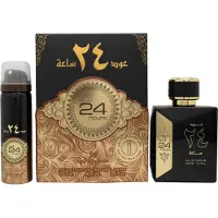 Ard Al Zaafaran Oud 24 Hours -lahjasetti: 100 ml EDP ja 50 ml deodoranttisuihke
