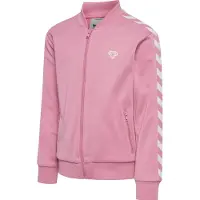 Hummel Hmljr Archive Reg Poly Zip Jacket - Pink - 122/128