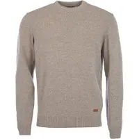Barbour Essential Patch Crew Neck Sweater - Beige - XXL
