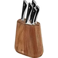 Tefal Jamie Oliver veitsitukki 5 osaa, hopea