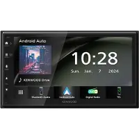Kenwood DMX6523DABS, Musta, 2 DIN, 50 W, 20 - 20000 Hz, 75 dB, 100 Ω