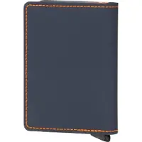 Secrid Sm-Nightblue & Orange - Navy - ONE SIZE