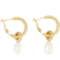 My Jewellery Earrings With Pearl - Gold - ONE SIZE