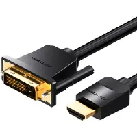 Vention Kabel HDMI do DVI (24+1) ABFBF 1m, 4K 60Hz/ 1080P 60Hz (Czarny)