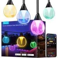 Govee Outdoor Clear Bulb String Lights ulkovalosarja
