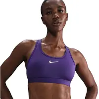 Nike Urheilurintaliivit Dri-fit Swoosh - Violetti/valkoinen Nainen, koko X-Small