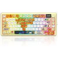Redragon K708GF-RGB-PRO Flekact PRO ART keyboard - Pelinäppäimistö - Englanti (US) - Keltainen