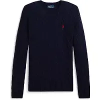 Ralph Lauren for woman. 211971865003 Navy wool and cashmere sweater (XXS), Casual, Long sleeve