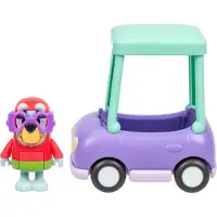 Bluey Basic Granny Toddler Toy Car 3 Nivellelu Janet Kids Toy mukaansatempaava autolelut yli 3-vuotiaille taaperoille