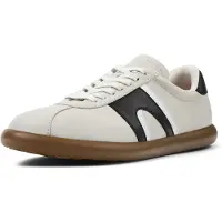 Camper for woman. K201608-021 White leather Pelotas Soller sneakers (38), Flat, Laces, Casual