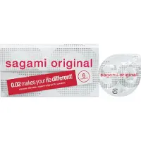 Sagami Original 0.02 - kondomi - 55mm - 6 kpl