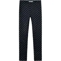 Name it Leggingsit 'NKFDavina' laivastonsininen / offwhite
