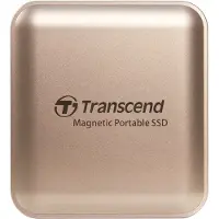 Transcend TS4TESD420G 4 Tt USB 3.2 Gen 2x2 (USB-C) -ulkoinen SSD, kannettava, laitteistosalaus, salasanasuojaus, kulta