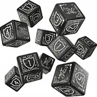 Q-workshop Game Of Thrones Yön Vartijan Noppasetit 10xd6 10