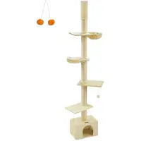 Feandrea Kissan kiipeilypuu, , 45 x 30 cm, beige