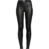 Object Objbelle Mw Coated Leggings Noos - Black - 40