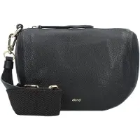 Abro Dalia Crossbody-laukku Nahka 22 cm Musta