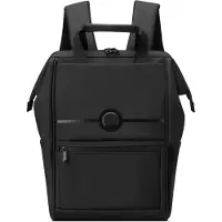 Delsey Turenne Soft Arkireppu RFID-suoja 39 cm Kannettavan tietokoneen taskun syvyys Musta