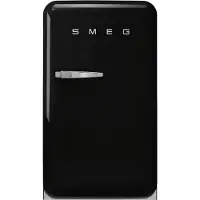 Smeg FAB10HRBL6 jääkaappi pullosäilytyksellä, musta