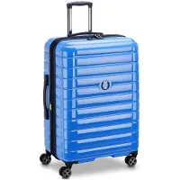 DELSEY PARIS Shadow 5.0 4-pyöräinen vetolaukku 76 cm Laajennettava Sininen
