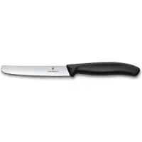 Victorinox Swiss Classic pöytäveitsi 11 cm, 6-pakkaus, musta
