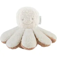 Nattou Teddy Pehmohelistin mustekala, vaaleanbeesi