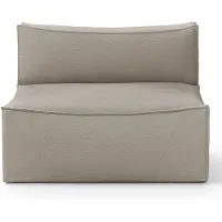 Ferm Living , Catena Sofa Center L100 - Cotton Linen - Natural