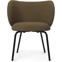 Ferm Living , Rico Ruokapöydän tuoli Black Grain - Caramel