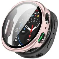 Mtp Products Samsung Galaxy Watch8 Muovikotelo Panssarilasi - 40mm - Pinkki