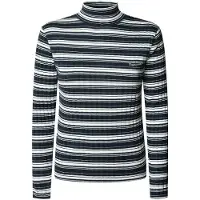Pepe Jeans for woman. PL5000040 Belen navy t-shirt (M), Casual, Cotton, Long sleeve