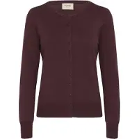 Fransa Frzubasic 60 Cardigan - Burgundy - S