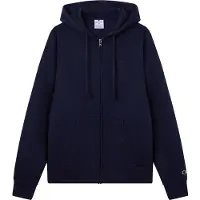 Champion Full Zip Hoodie Sweatshirt - Navy - XL