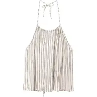 Pull&Bear Toppi ecru / tummanharmaa