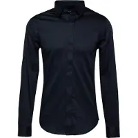 Armani Exchange for man. 8NZCBDZN10Z1510 Classic navy shirt (L), Casual, Party, Cotton, Long sleeve