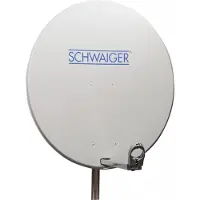 Schwaiger SPI800, 10,7 - 12,75 GHz, 38,5 dBi, Valkoinen, Alumiini, Terästä, 75 cm, 745 mm (SPI800.0)