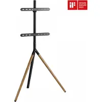 MaxMount Tripodi TV:lle 45"-65" - Musta