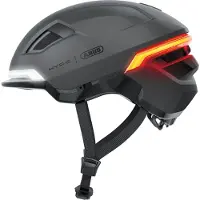 ABUS Hyp-E Urban -pyöräilykypärä valolla Volcano Titan