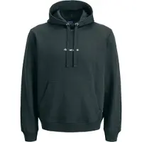 Jack & Jones Collegepaita 'JORNorrebro' tummanvihreä / valkoinen