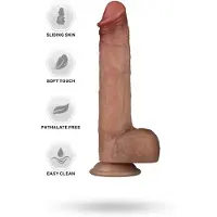 Vuxen Sliding Skin Pro Dual Layer Silicone Dildo 23,7 cm