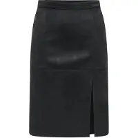 ONLY Onloline Life Faux Suede Skirt Otw - Black - M