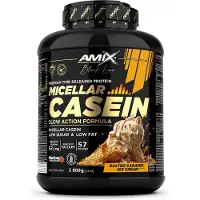 Amix Black Micellar 2kg Casein Protein Gesalzenes Karamell