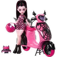 Mattel Monster High Vampiric Scooter Draculaur-nukke Draculaur-nukke