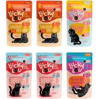 Lucky Lou 6x 125g Adult Tasty-Mix kissanruoka märkä