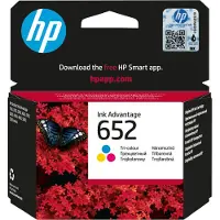 HP 652 Tri-colour mustekasetti